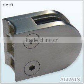 2205 Duplex Stainless Steel Round post Glass Clamp