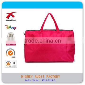 Promotional 600D polyester canvas sport duffel bag