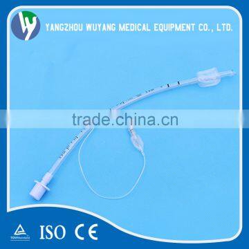 Disposable cheap Reinforced Tracheal Tubes with cuff and soft head