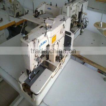 Second Hand Juki LBH-781 Single Needle Eyelet Butto Hole Industrial Sewing Machine photo-4