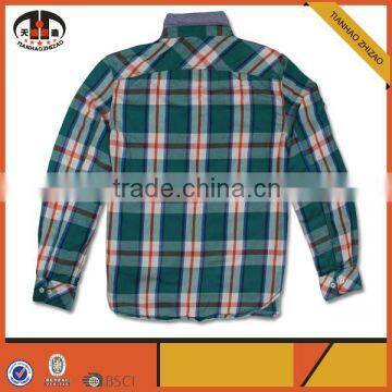 Long Sleeve Women Fashion Plaid Shirt With Custom Design Available photo-2