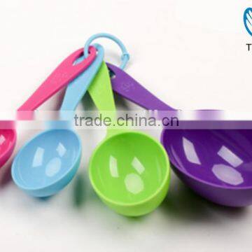 2016 hot sale Colorful ABS measuring cup/spoon set