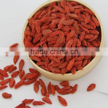 350 Ningxia Dried Goji Berry Dried fruit Goji berry 350 Grains/50g Chinese Goji berry Dried Chinese wolfberry to Export abroad