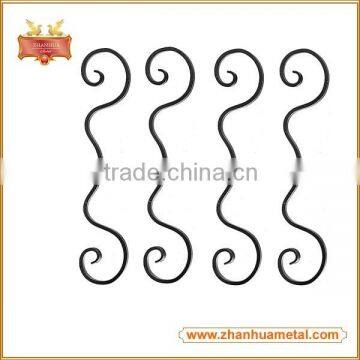 New Design Wrought Iron Srolls Fence Gate Decorative Panel Srolls photo-3