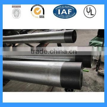 Top quality hotsell emt black steel pipe