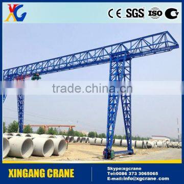 Customized Electric Hoist Single Girder Gantry Crane 5 ton 10 ton