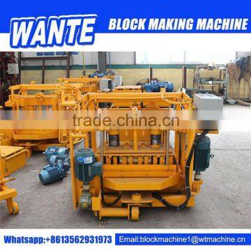 Bottom Price QT40-3 Small Multifunctional Moving Egg Laying Block Brick Making Machine photo-2