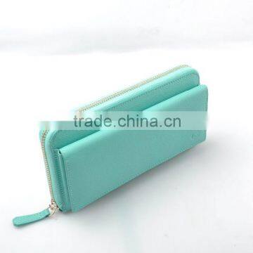 Womens Personlized Cool RFID Blocking Leather Wallet