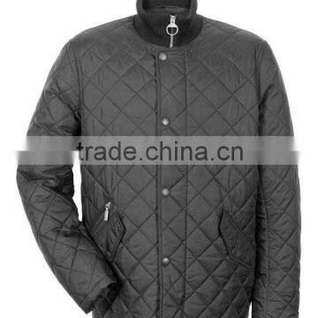 Diamond quilted jacket for country life