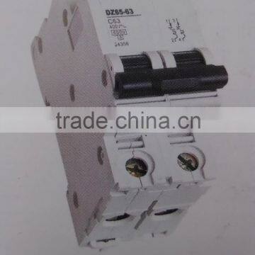 C60N k60N C65N Miniature Circuit Breaker 2P