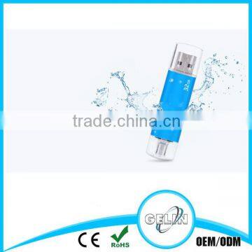 Promotional Gift Aluminum Material Usb Adapter Flash Drive Usb photo-2