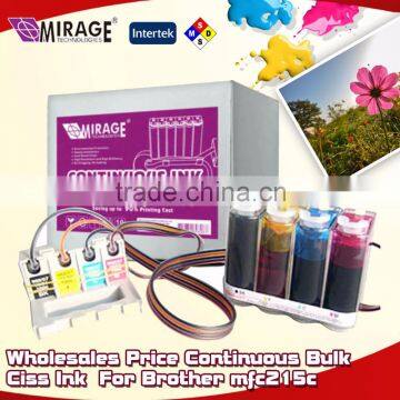 Wholesales Price Continuous Bulk Ciss Ink For Brother mfc215c