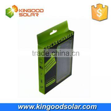 With Frosted Material Portable Waterproof Solar Power Bank Solar Charger 8000mah Built-in Battery photo-2