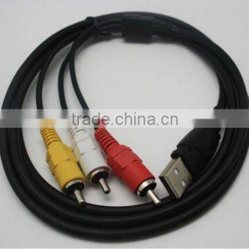 3 Rca video usb cable usb to rca