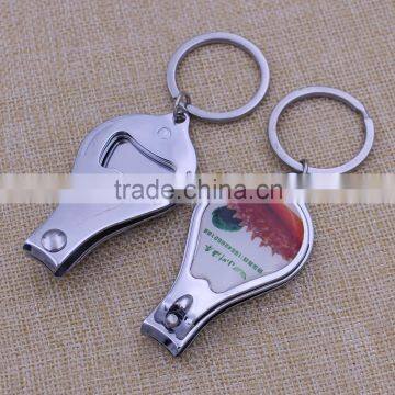 custom logo nail clipper with printing epoxy logo for promotion activity                        
                                                Quality Choice