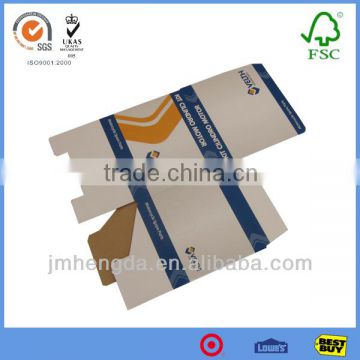 Rigid good quality custom design paper corrugated boxes for motor accessories