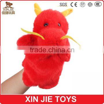 dragon hand puppet custom soft hand puppet good quality adult hand puppet