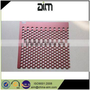 8mm hole perforated wire msh