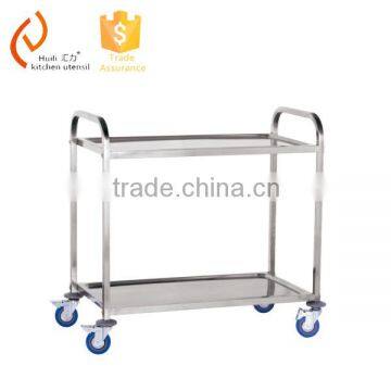 Stainless Steel Kitchen Serving Trolley