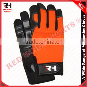 High Grip Mechanics Gloves, material helps keep hands cool and comfortable.