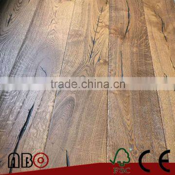 Antique Distressed White Oak Multilayer Engineered Wood Flooring