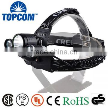 TD257 Rechargeable 5000Lumen XM-L 3 x T6 LED Headlight Light Headlamp Flashlight Head Lamp                        
                                                Quality Choice