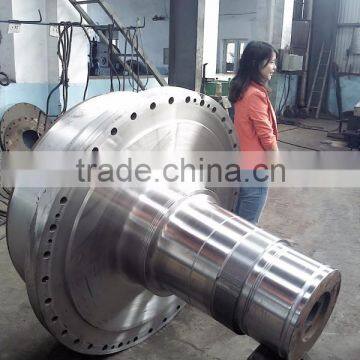 Forged Steel Shaft Head, Roll Shaft ,drive Shaft With Large Diameter Used in Roll for Paper Machine photo-3