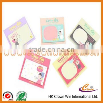 Printed writing paper pad