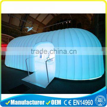 popular LED inflatable dome inflatable party tent inflatable tent inflatable double-layer tent for sale