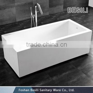 Solid surface bathtub, stone resin bath