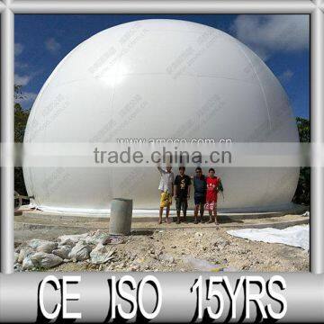 ISO9001 Durable Membrane Gas Holder Mounted on Concrete Foundation