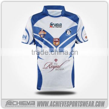 cheap price best quality sublimation printing rugby jerseys