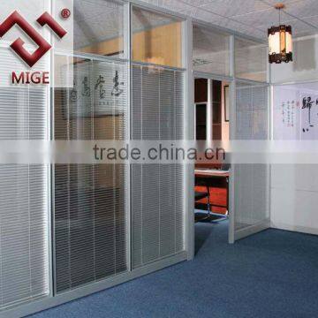 aluminium frame glass wall