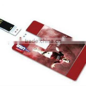 plastic credit card usb flash drive wholesale