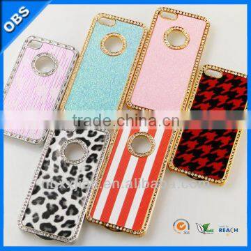 Luxurious Fashion Design Diamond Encrusted Mobile Phone PC Case