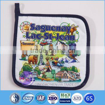 Custom digital printed cotton cheap pot holder                        
                                                Quality Choice