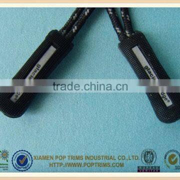 Soft PVC rubber zipper puller