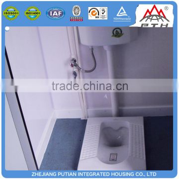 Various types prefab bathroom with basin shower room