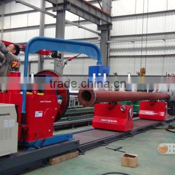 Pipe-Flange Automatic Fitting-up & Welding Station (FCAW/GMAW)