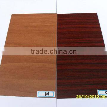 wood PVDF/PE aluminum composite panel