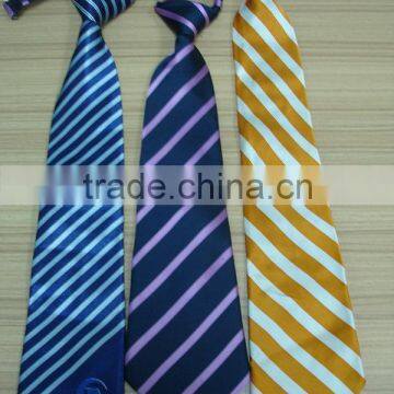 school zipper ties low price factory wholesale JG05489