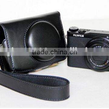 Wholesale fancy PU leather digital Camera Bag in Dongguan