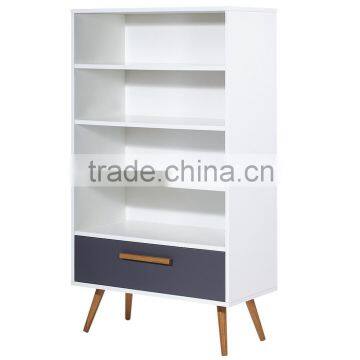 Modern study room furniture, wooden bookshelf good sell to Europe