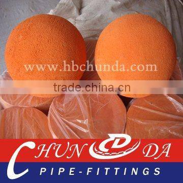 Sany 5'' Natural Sponge,Medium soft Concrete pump cleaning ball