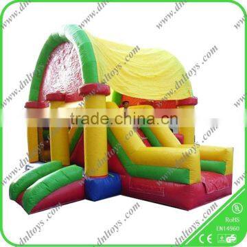 Chinese factory supply inflatable bouncy castle fun city games for amusement park