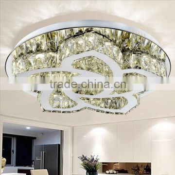 220V Luxury Crystal Ceiling Lights SMD5730 Modern Ceiling Lamp for Hotel