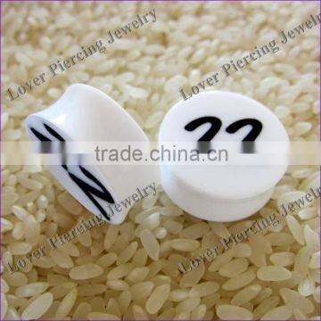 Acrylic Ear Plugs [UV-FP607]