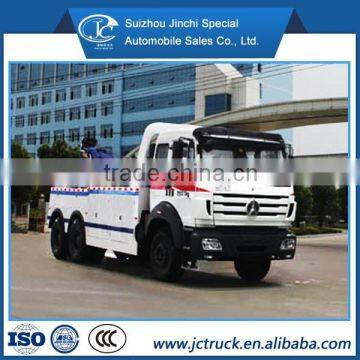 North Benz 6x4 road wrecker tow trucks for sale