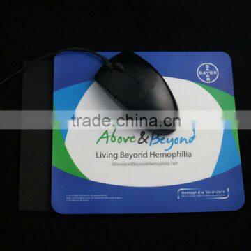 OEM logo custom mouse pad foot/mouse pad gifts