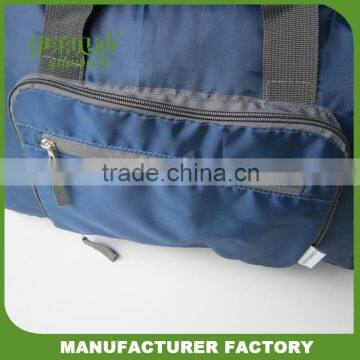 Blue Foldable Travel Weekender Bag